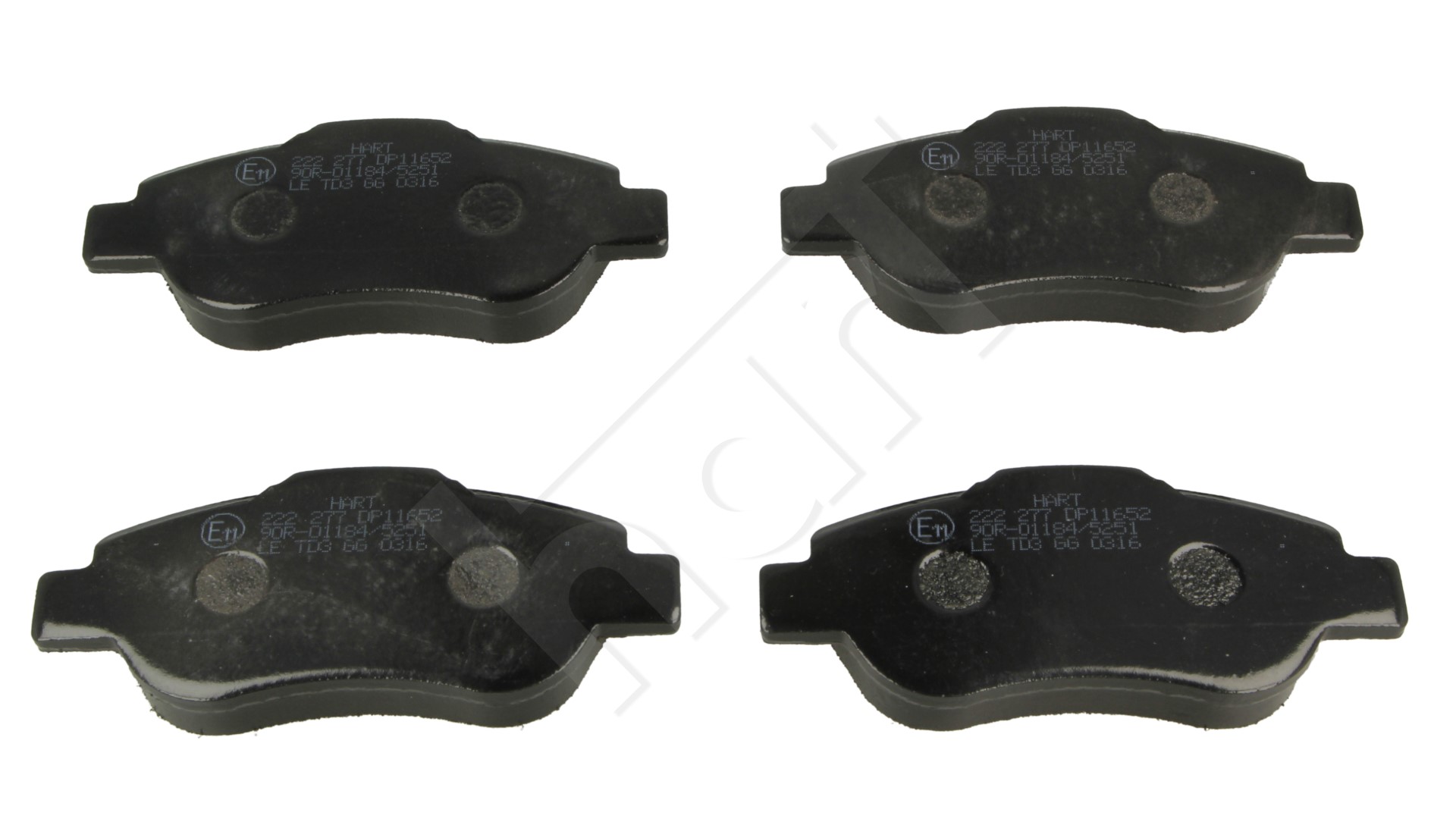 222 277_B HAM.KLOCKI /P/PANDA 1.3 JTD 4X4 04-