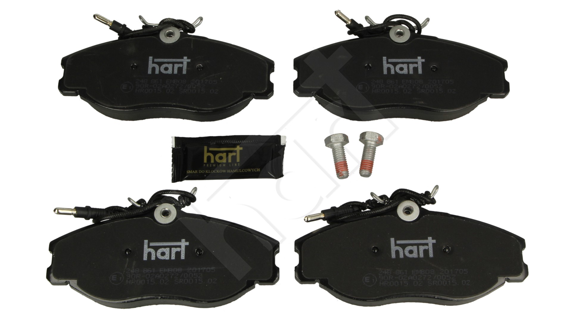 248 861_B HAM.KLOCKI /P/P406 1.9-2.1TD 95-