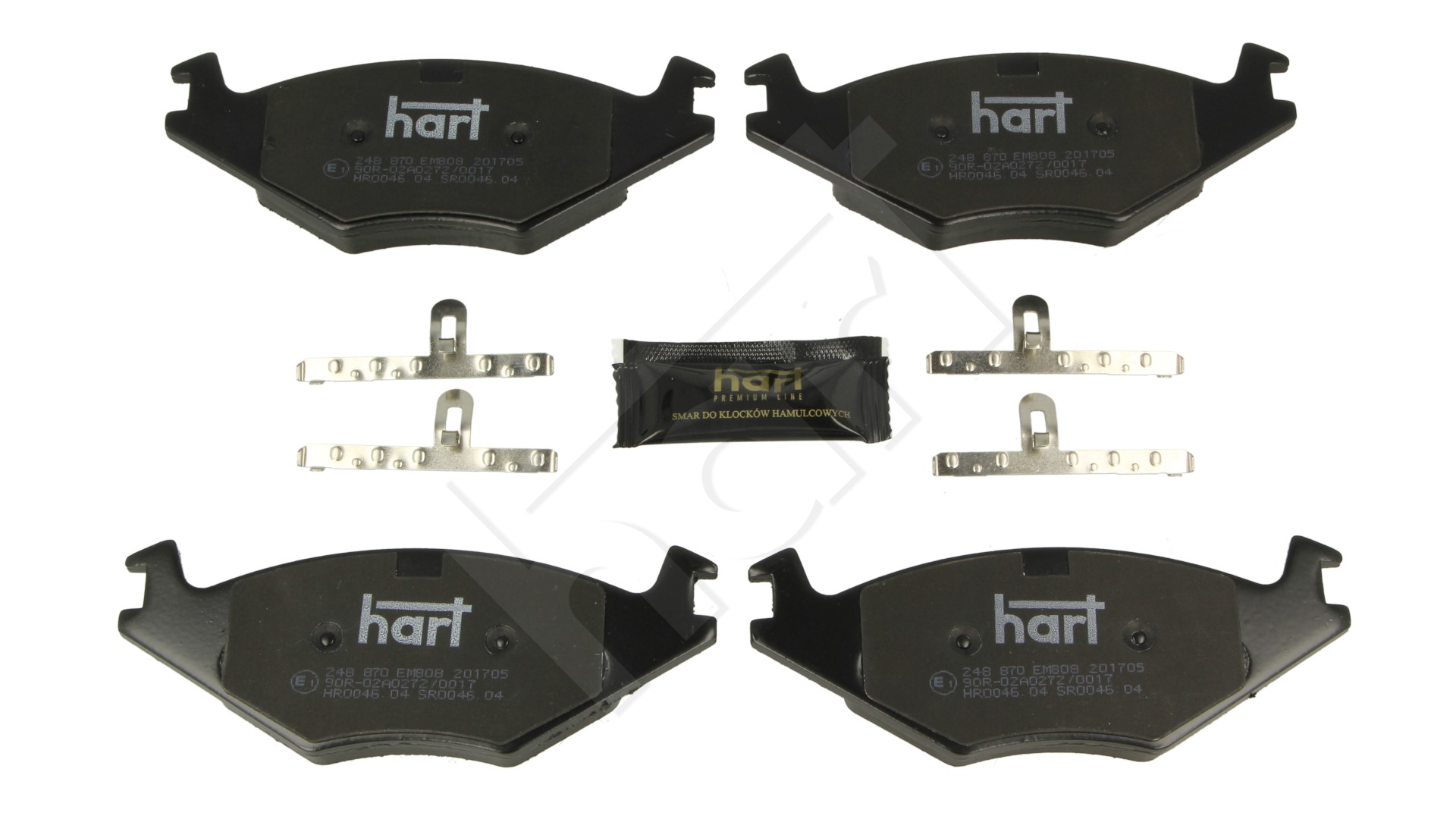 248 870_B HAM.KLOCKI /P/GOLF,PASSAT,POLO