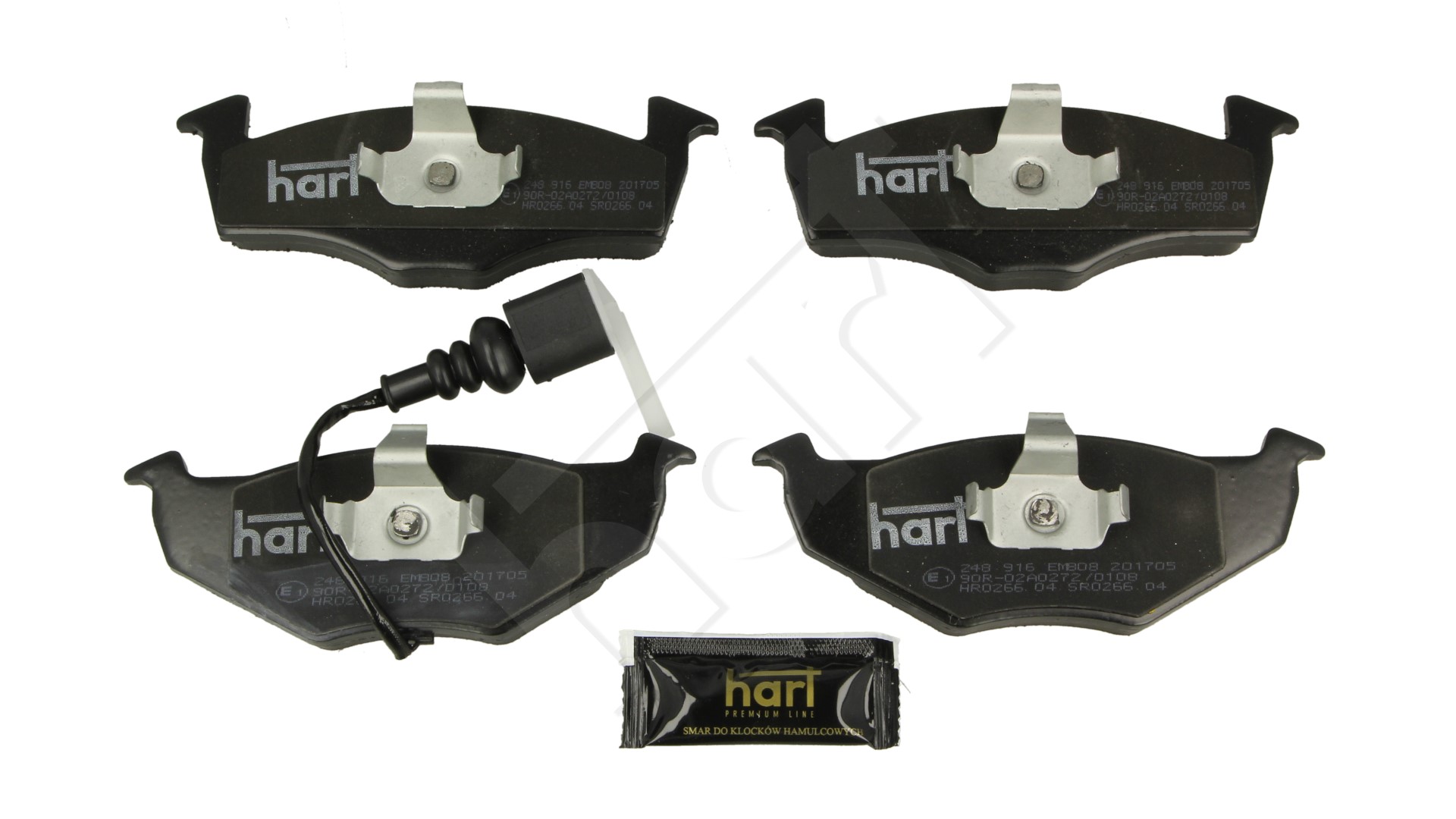 248 916_B HAM.KLOCKI /P/FABIA 1.1 99- /+CZUJNIK/