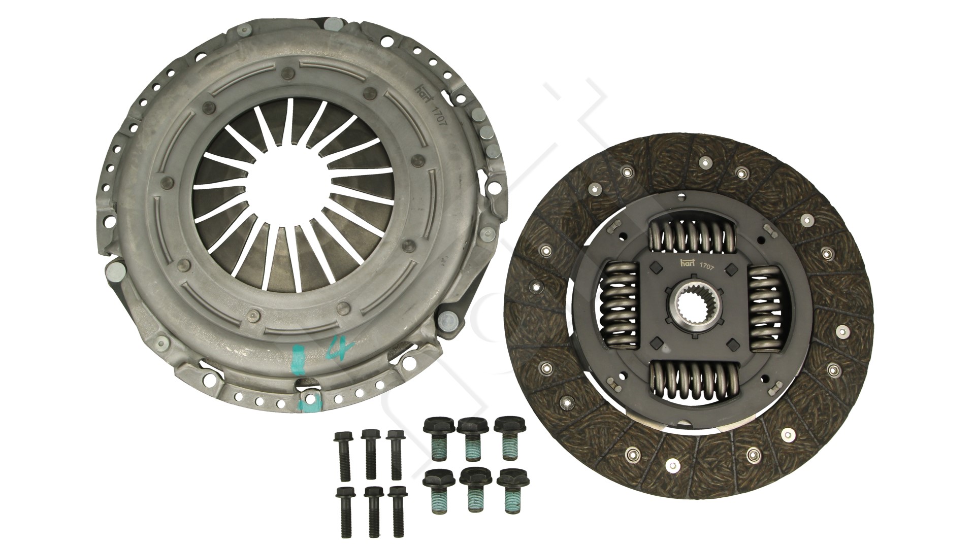 SPRZEGLO ZESTAW GALAXY 1.9TDI 03-06+KOŁO