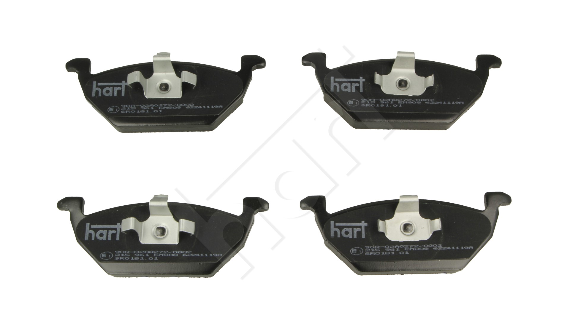 215 961_B HAM.KLOCKI /P/AUDI A3 96-,A2 00- /-CZUJ