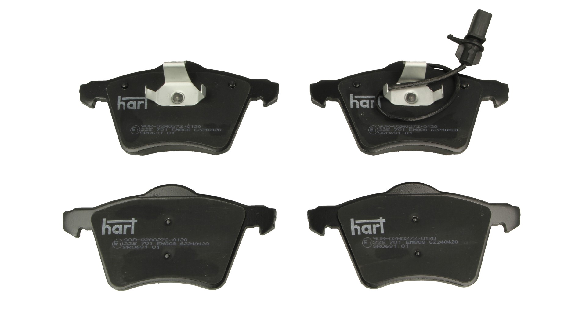 225 701_B HAM.KLOCKI /P/ALHAMBRA 1.9TDI 00-