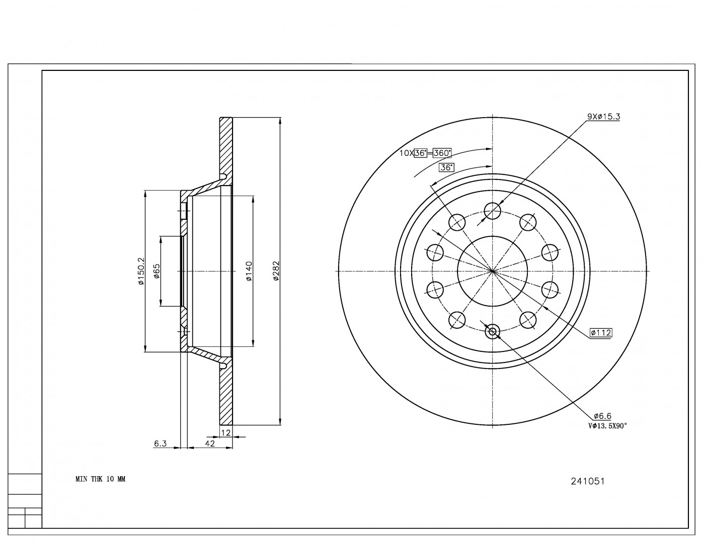 HAM.TARCZA /T/AUDI A3 08-       /MAL/KPL