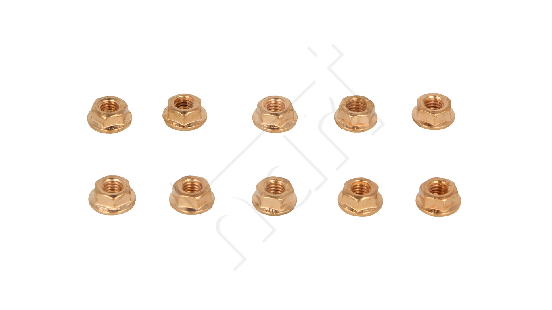 NAKRETKA Z KOLNIERZ.M6 CU DIN 6923/10SZT