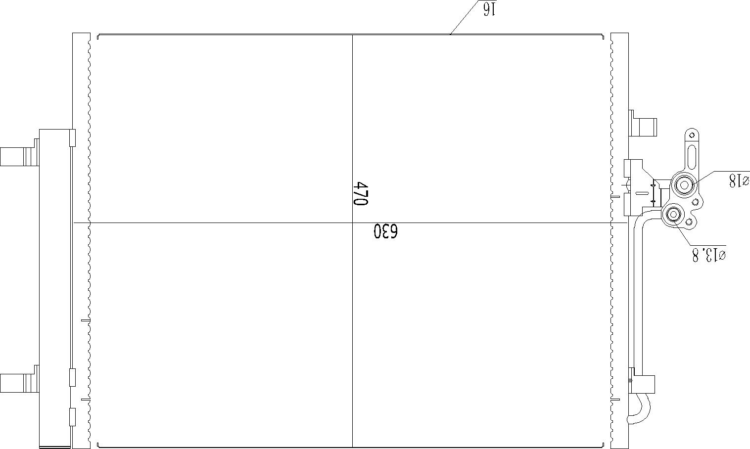 611 223_B CHLODNICA DO KLIMAT.VOLVO S80 2.4D5 06-
