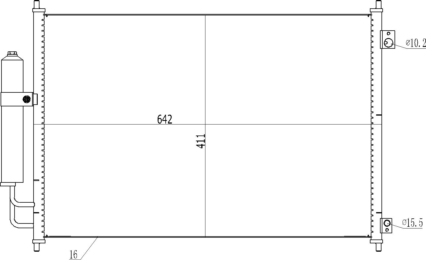 614 532_B CHLODNICA DO KLIMAT.X-TRAIL 07-