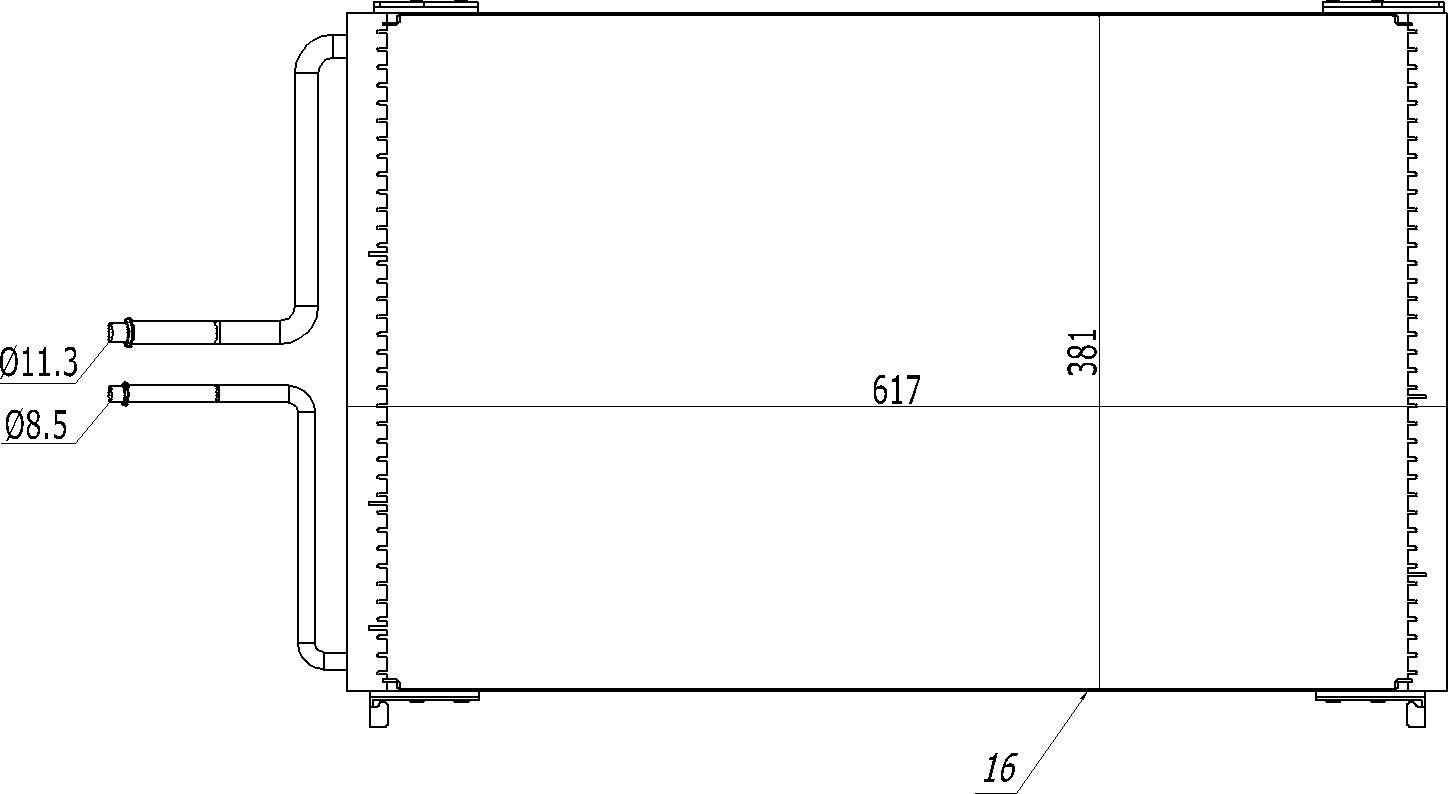 614 543_B CHLODNICA DO KLIMAT.ESPACE 2.0 16V 96-00