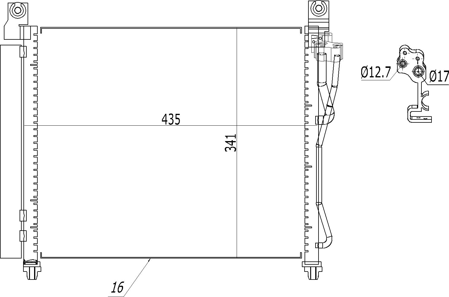 614 550_B CHLODNICA DO KLIMAT.PICANTO 1.1I 04-