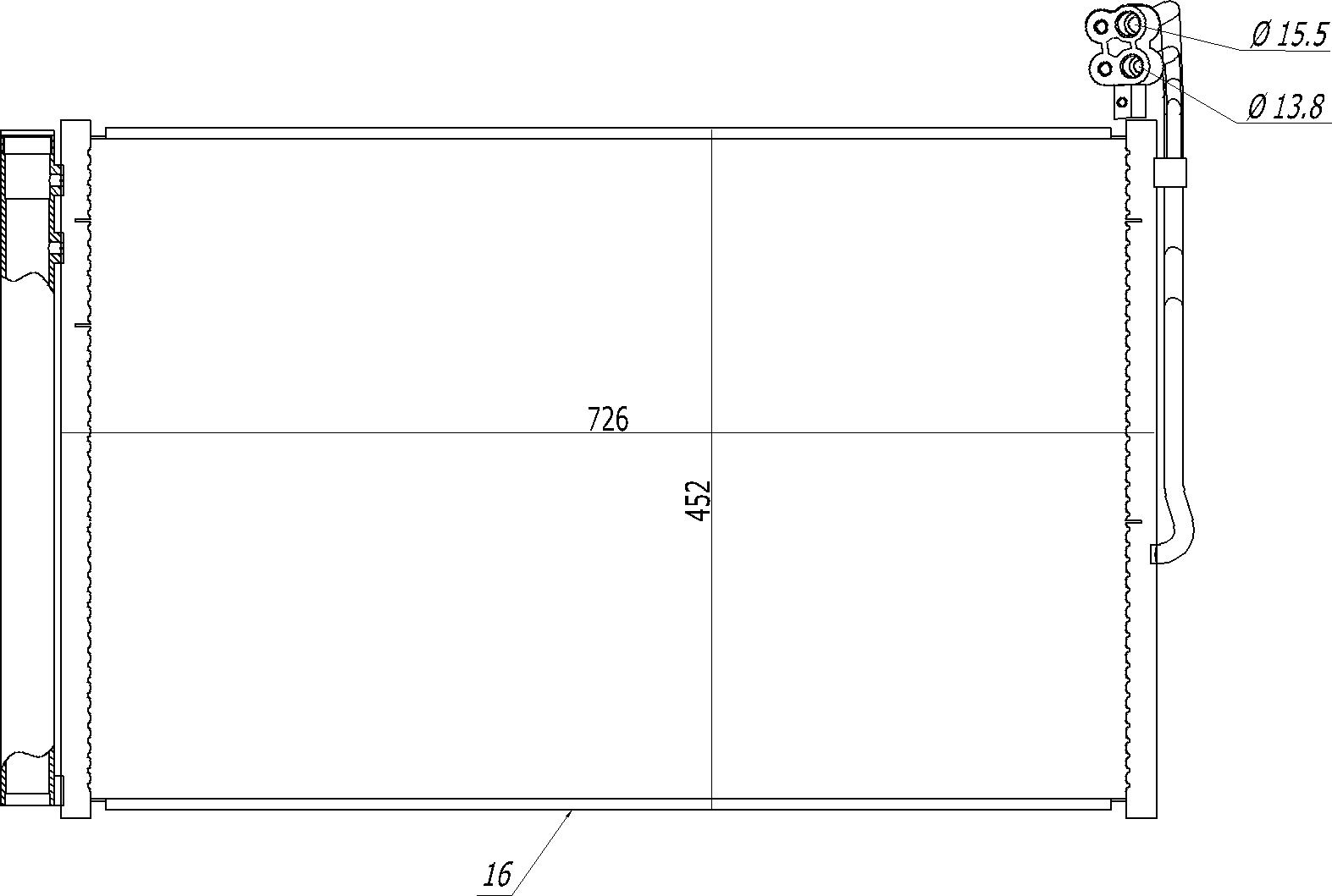 614 560_B CHLODNICA DO KLIMAT.TOUAREG 4.2TDI 10-