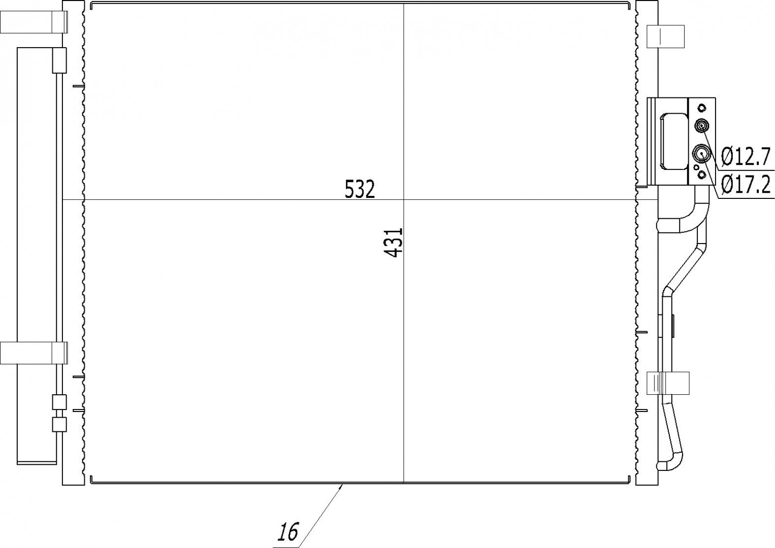 614 573_B CHLODNICA DO KLIMAT.SANTA FE 2.0CRDI 10-