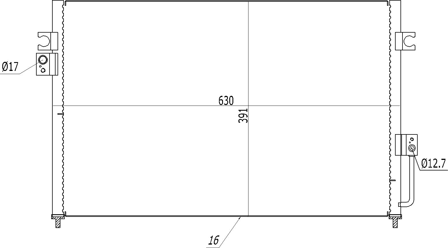 619 065_B CHLODNICA DO KLIMAT.TERRACAN 2.9CRDI 01-