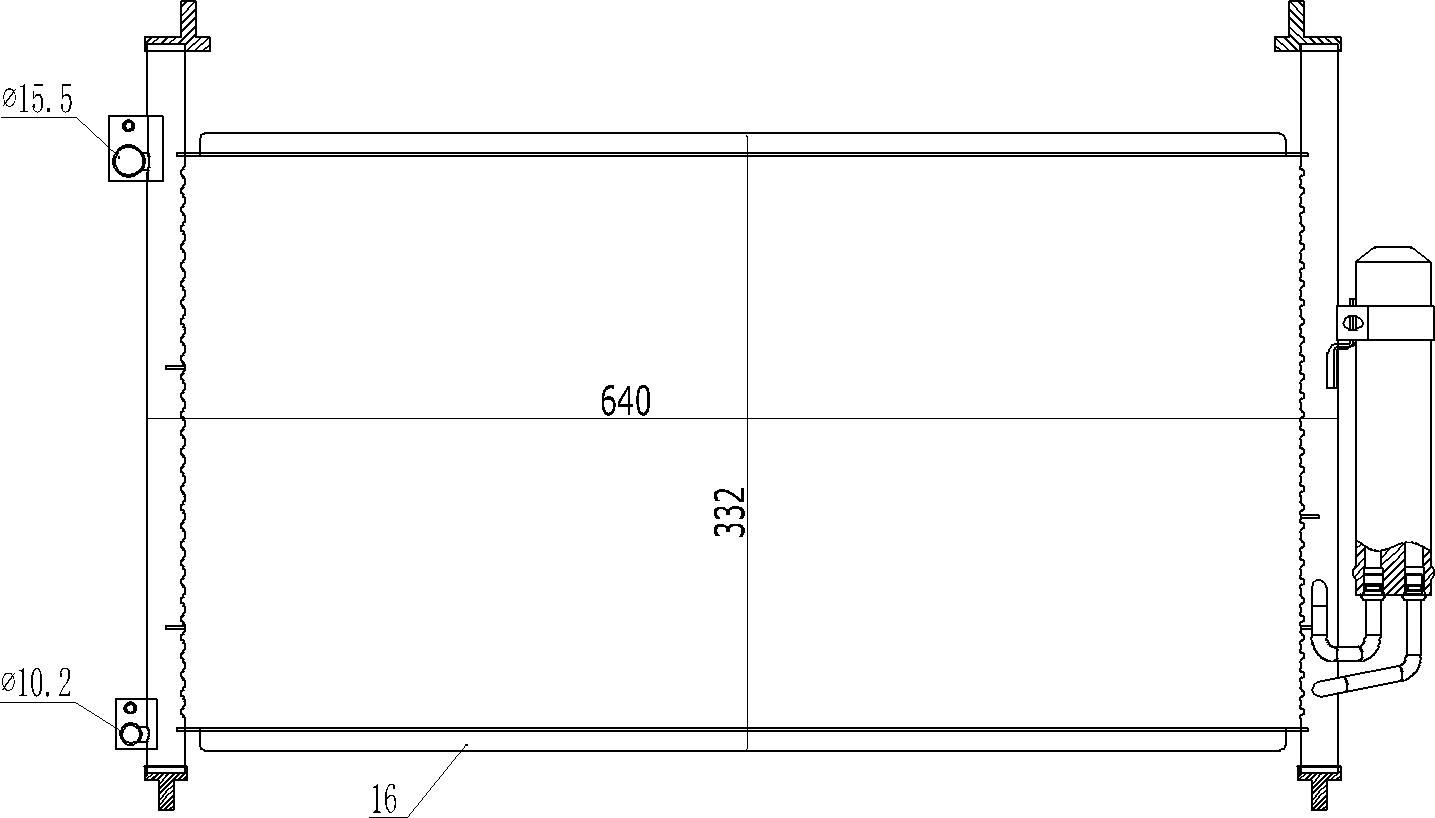 619 524_B CHLODNICA DO KLIMAT.CIVIC 2.2CDTI 05-