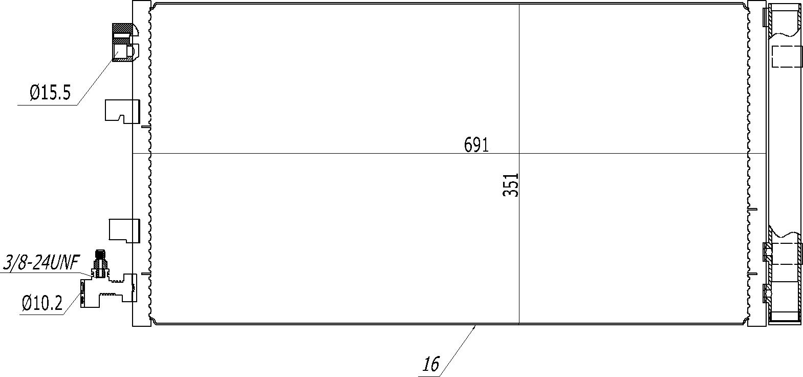 619 530_B CHLODNICA DO KLIMAT.MEGANE III 08-