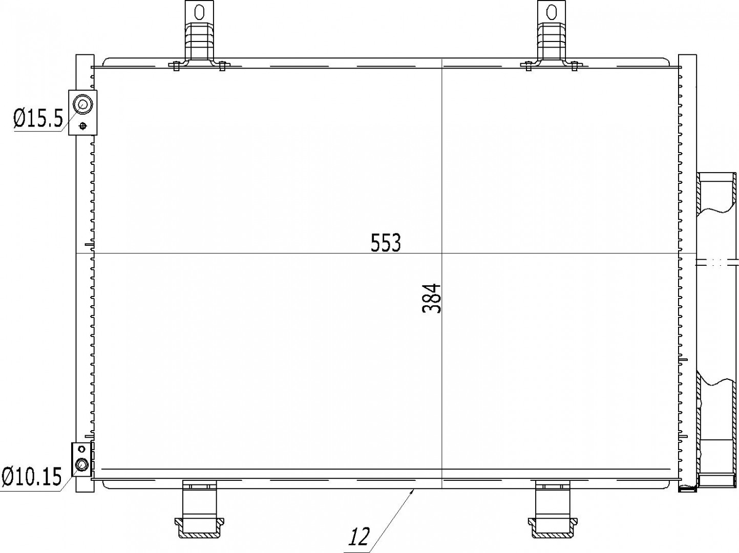 619 533_B CHLODNICA DO KLIMAT.SUZUKI SWIFT 10-