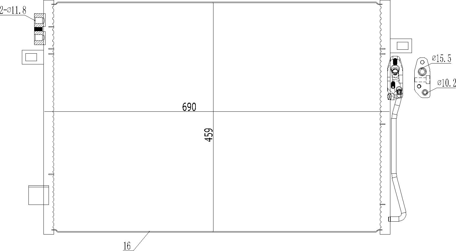 619 544_B CHLODNICA DO KLIMAT.DODGE JOURNEY 07-