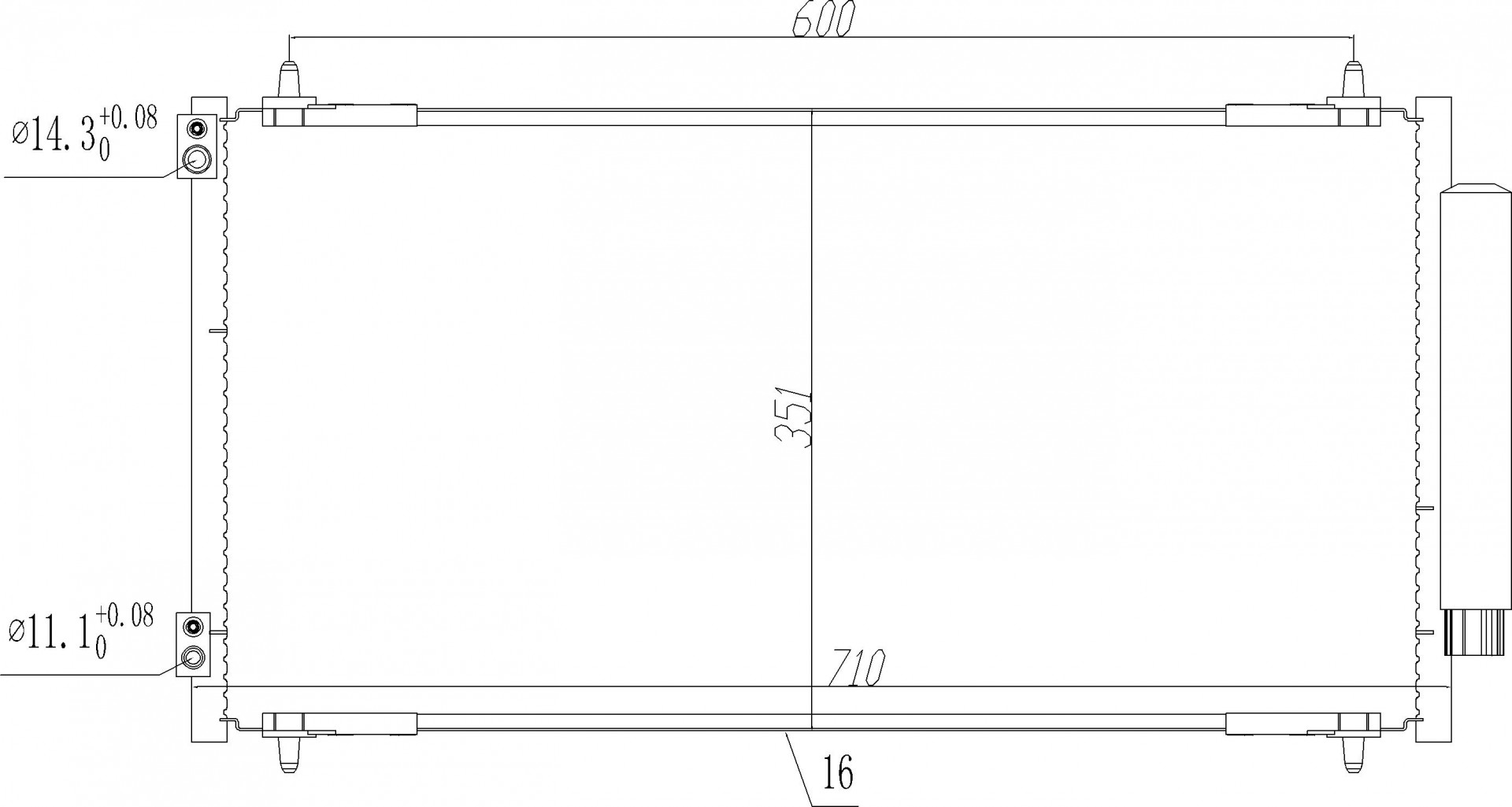 619 557_B CHLODNICA DO KLIMAT.CITROEN C8 2.2DHI 06