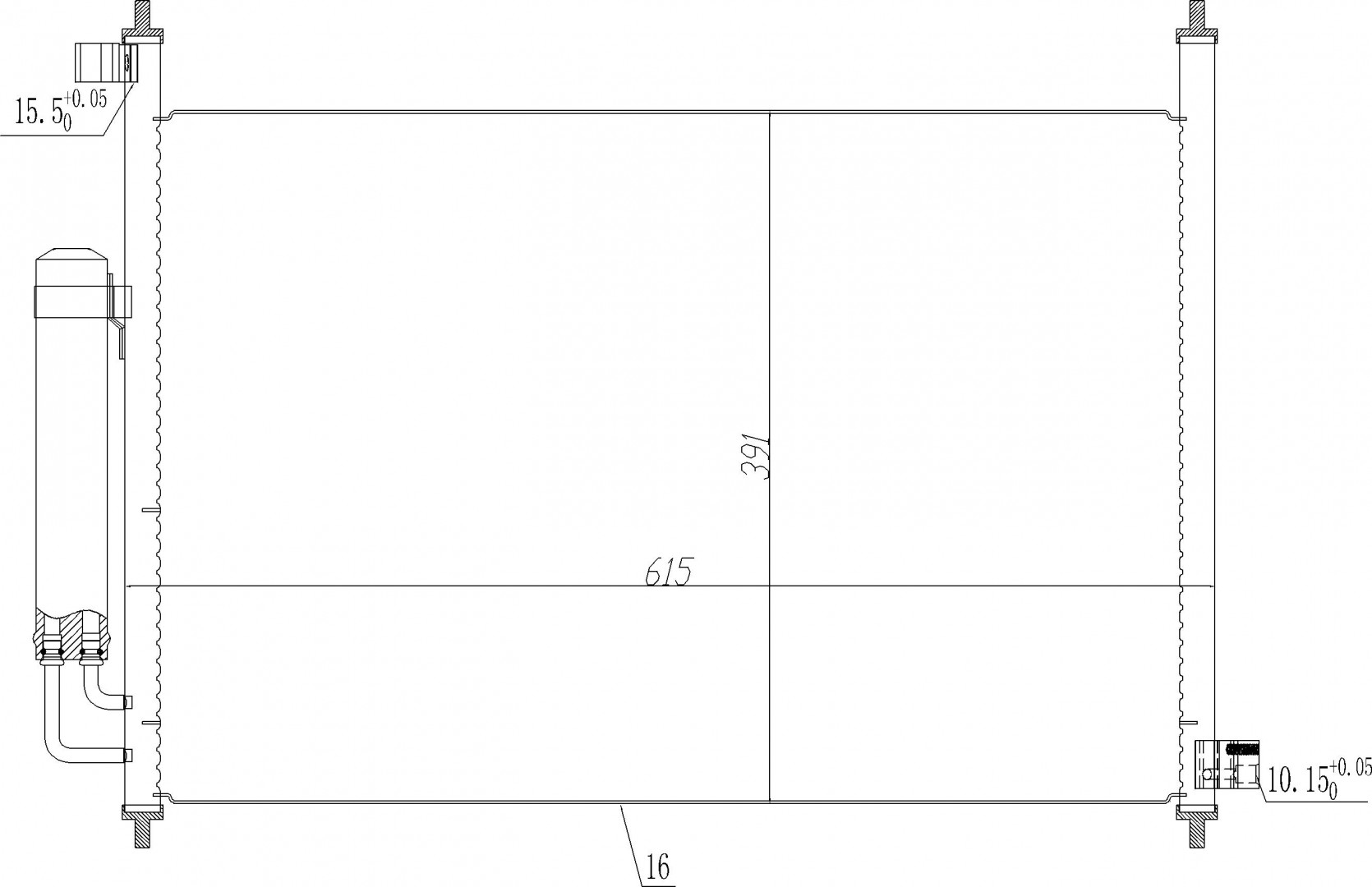 CHLODNICA DO KLIMAT.HONDA FR-V 2.2CDTI