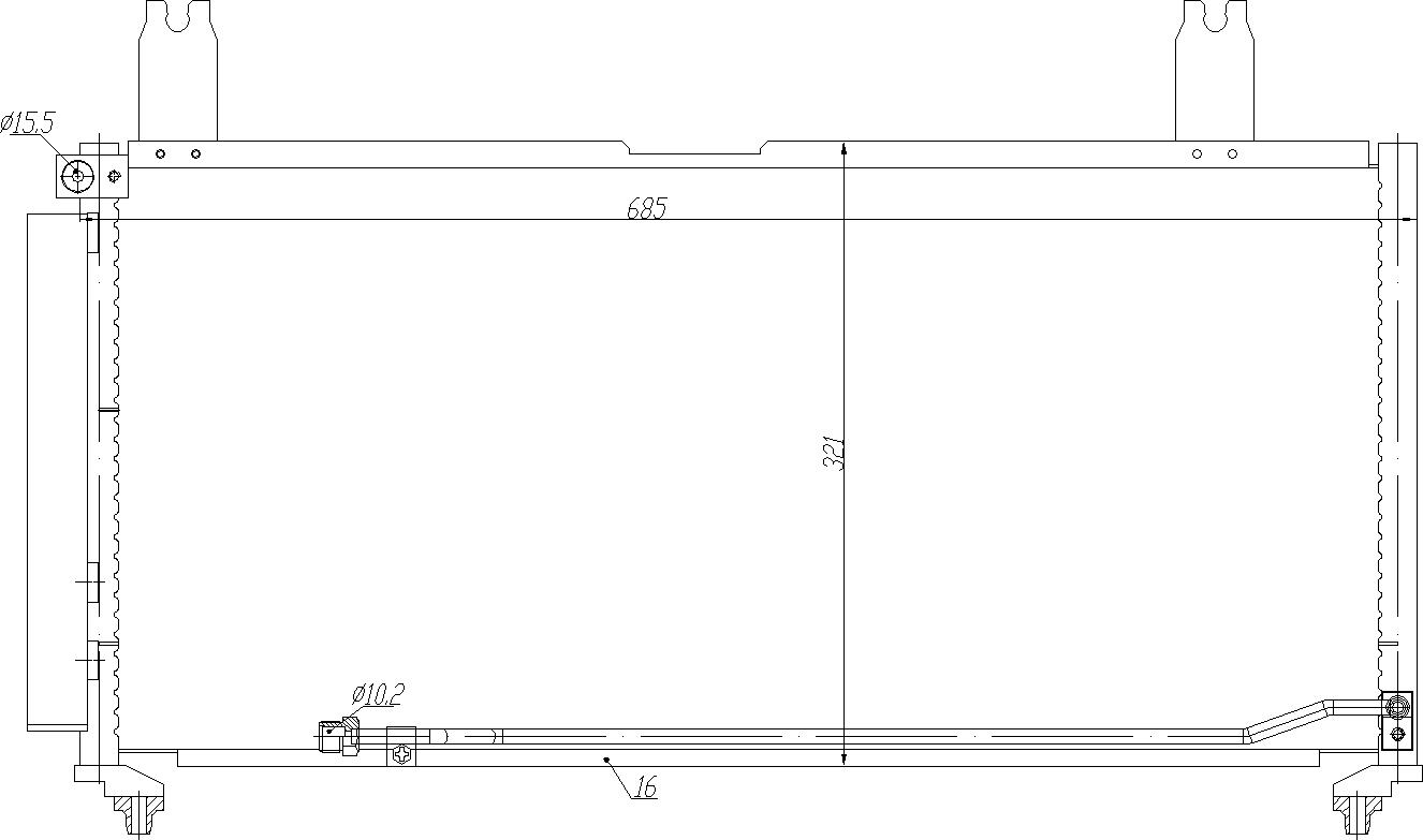 621 604_B CHLODNICA DO KLIMAT.SUZUKI LIANA 1.5 01-
