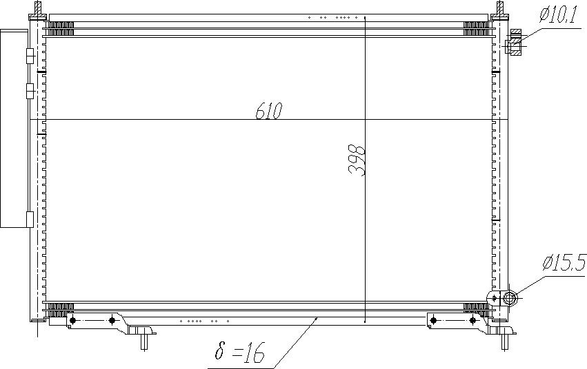 621 605_B CHLODNICA DO KLIMAT.HONDA CR-V 2.2CDTI