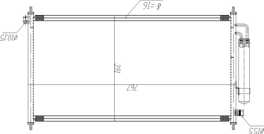 621 610_B CHLODNICA DO KLIMAT.HONDA FR-V 05-