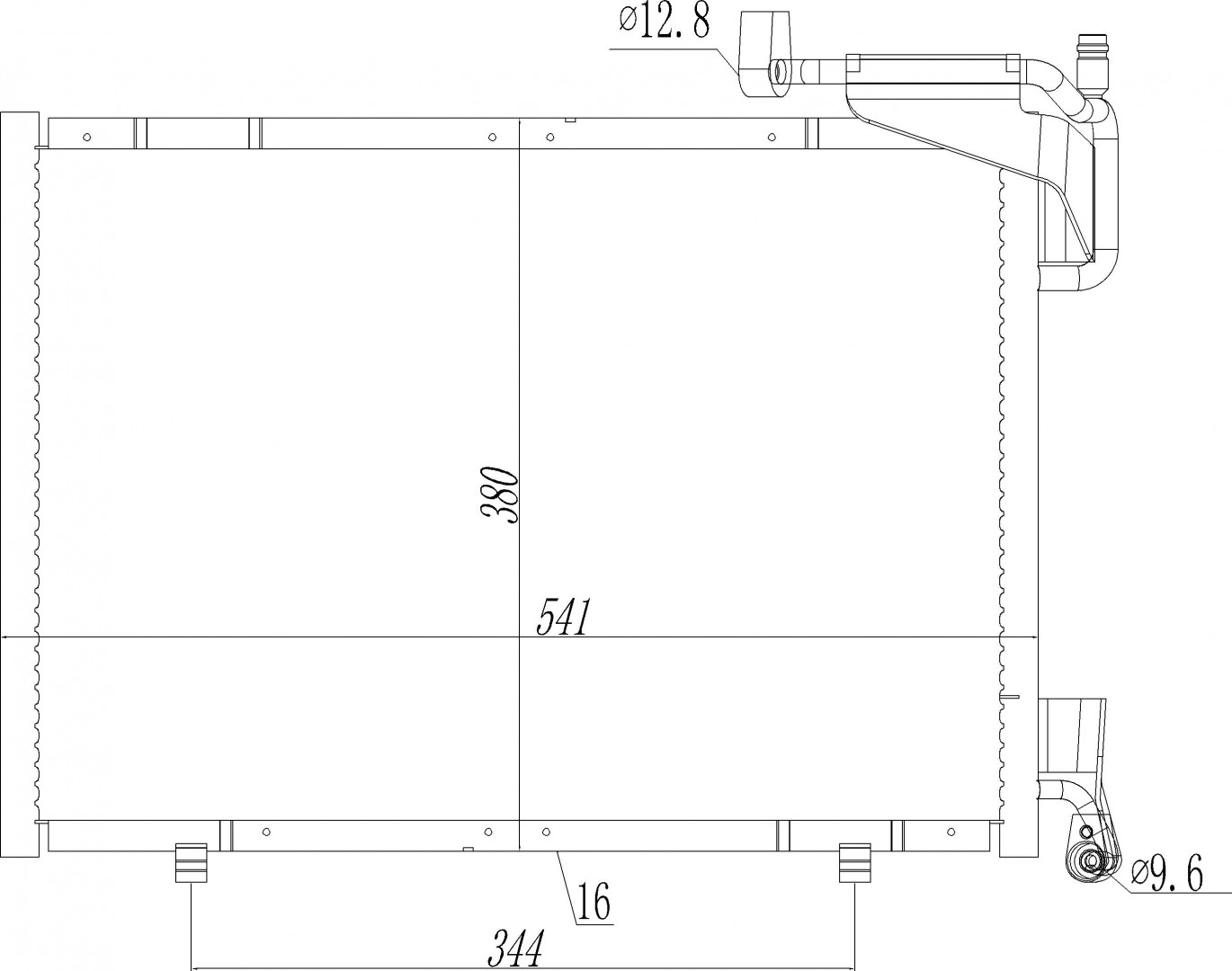 621 612_B CHLODNICA DO KLIMAT.FIESTA 1.0I 12-