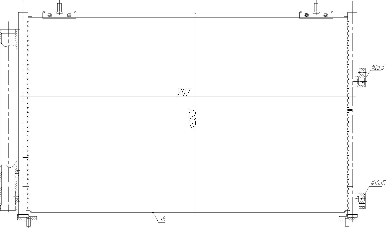 621 613_B CHLODNICA DO KLIMAT.TOYOTA RAV 4 12-