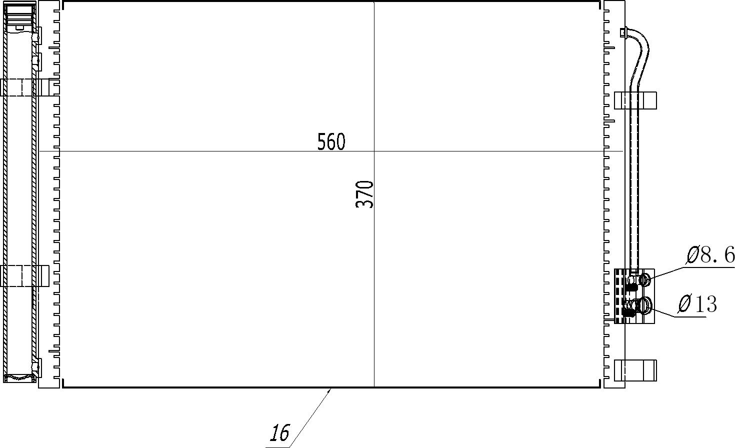 621 643_B CHLODNICA DO KLIMAT.HYUNDAI I20 09-