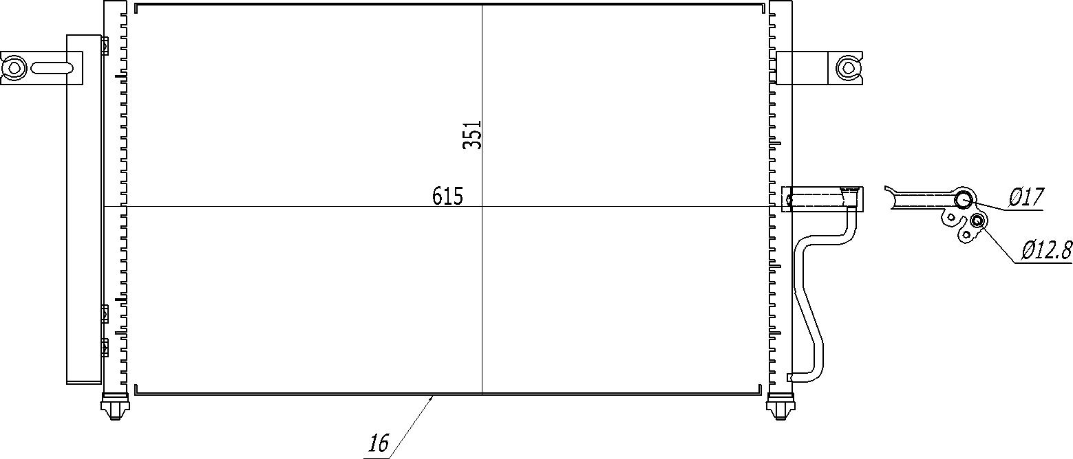 621 650_B CHLODNICA DO KLIMAT.HYUNDAI ACCENT 99-