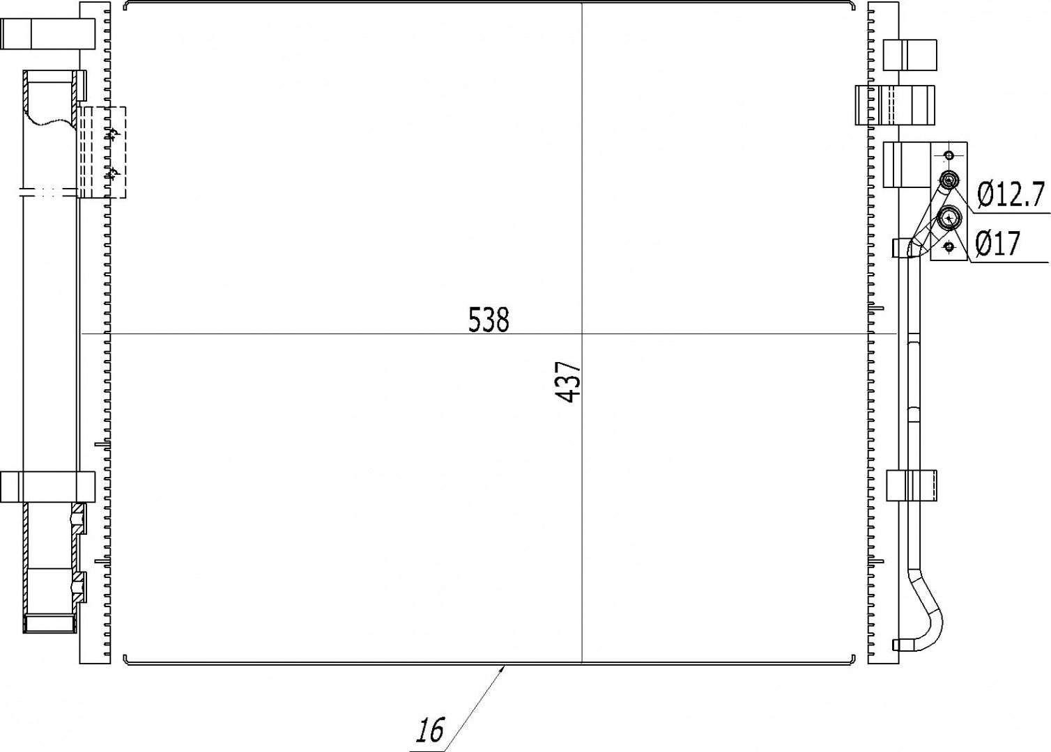 621 656_B CHLODNICA DO KLIMAT.KIA SORENTO II 10-