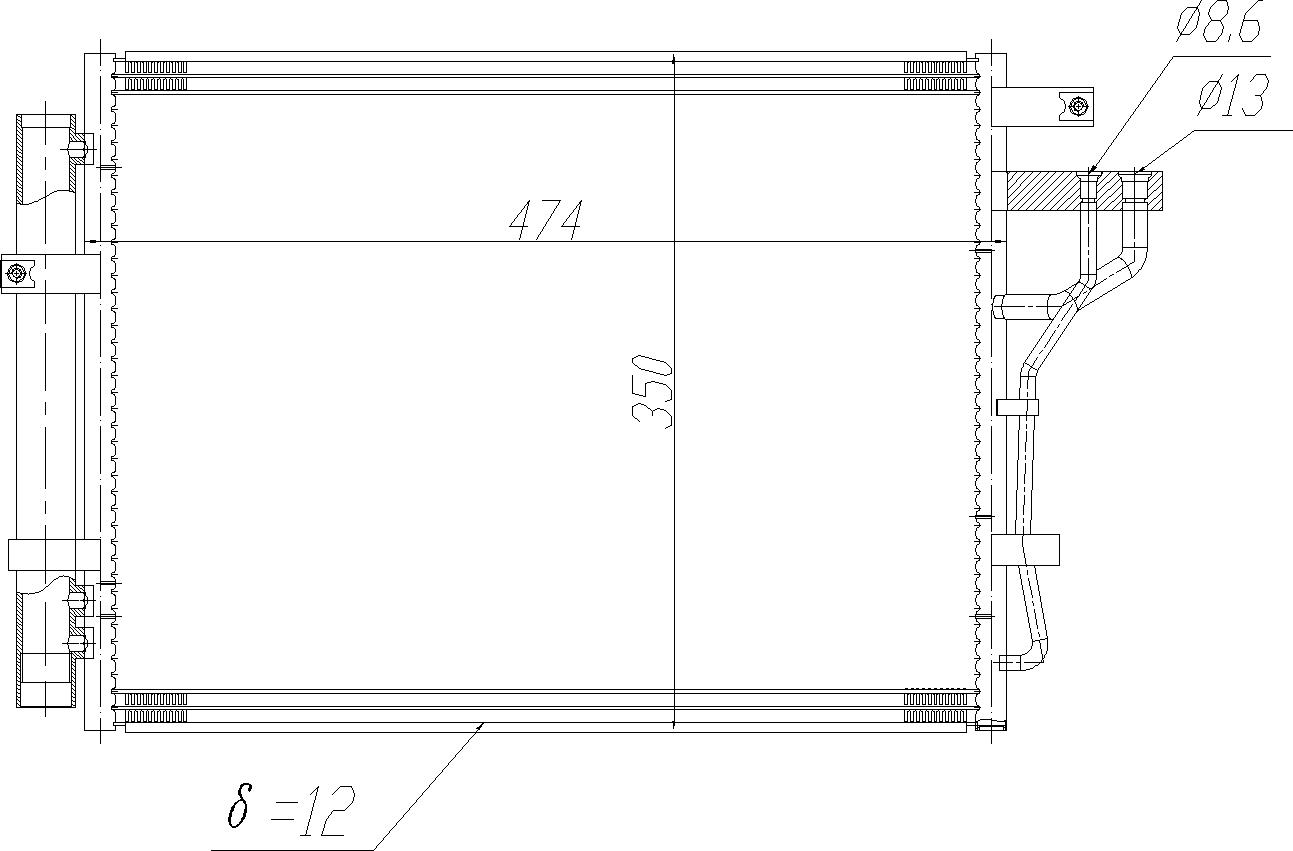 621 714_B CHLODNICA DO KLIMAT.KIA PICANTO 1.0 11-
