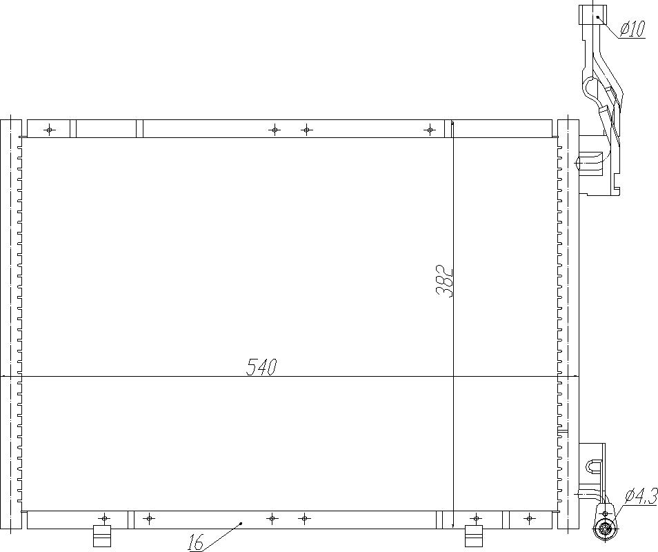 CHLODNICA DO KLIMAT.FORD B-MAX 12-