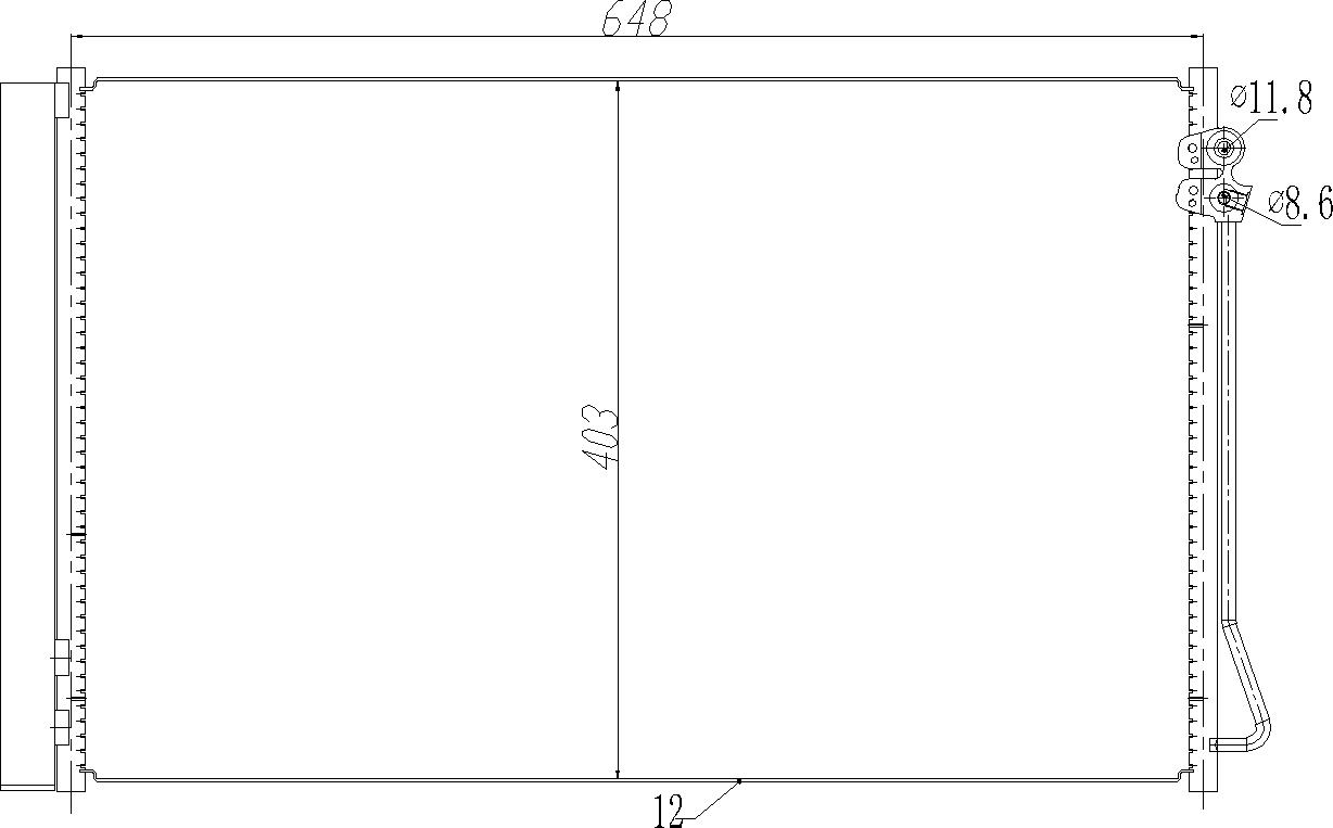 CHLODNICA DO KLIMAT.DB V-CLASS (W447)