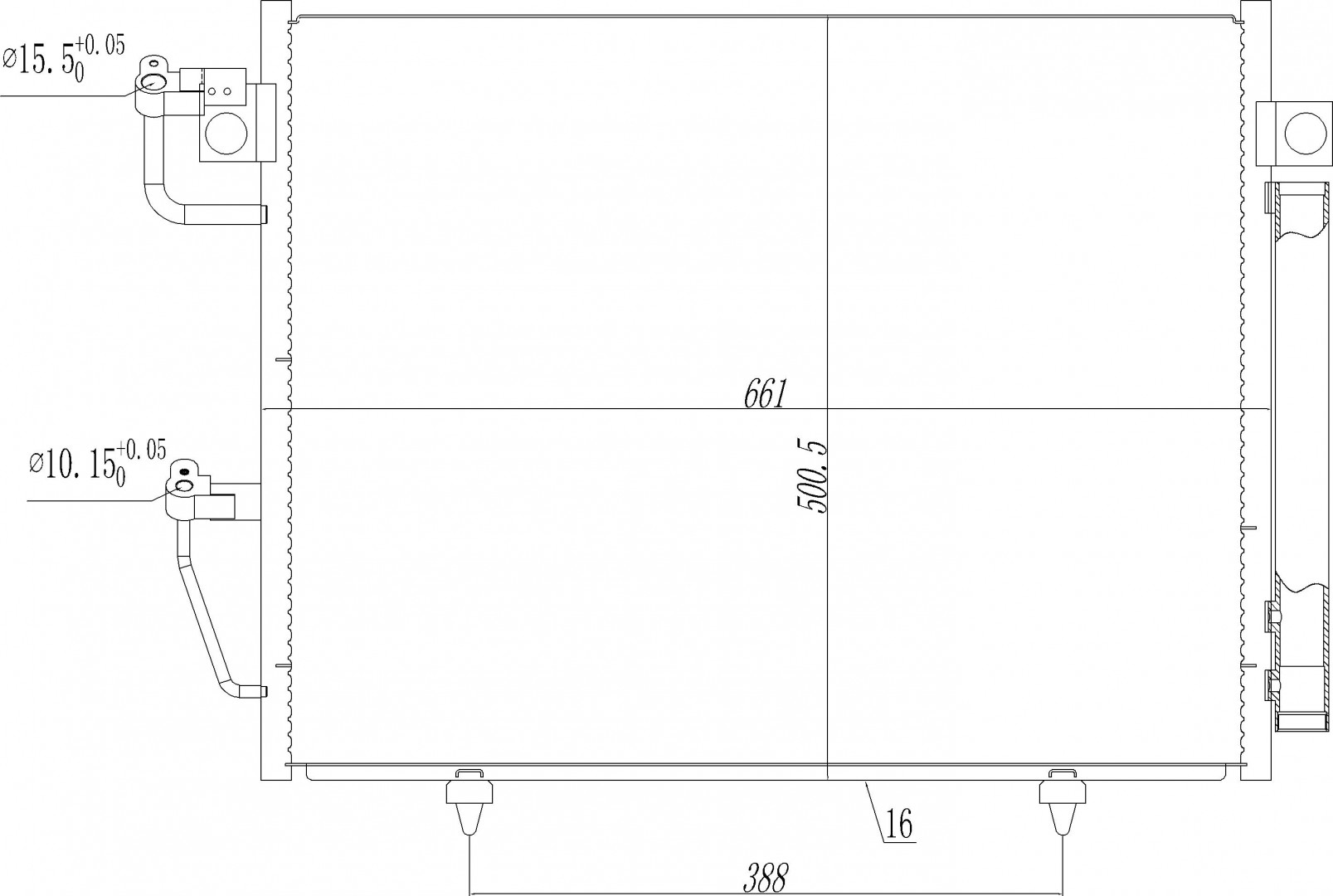 CHLODNICA DO KLIMAT.PAJERO V80 06-