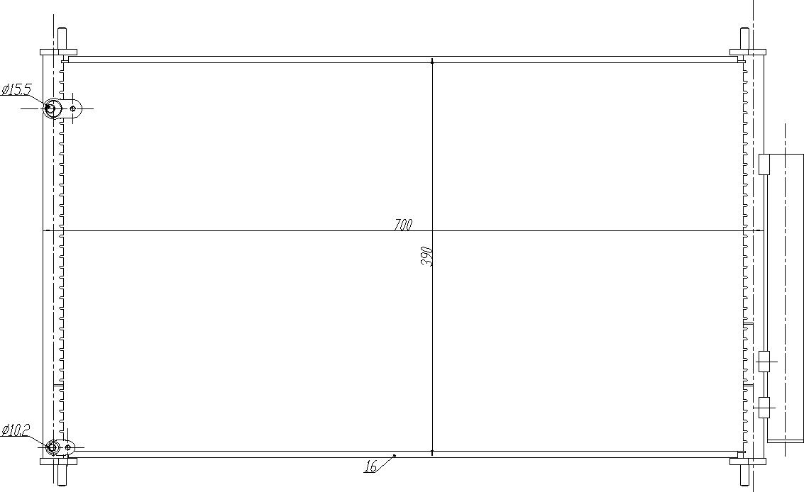 CHLODNICA DO KLIMAT. HONDA LEGEND 06-