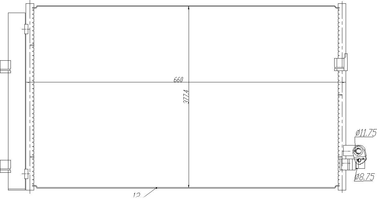 CHLODNICA DO KLIMAT.BMW 5 520 D 15-