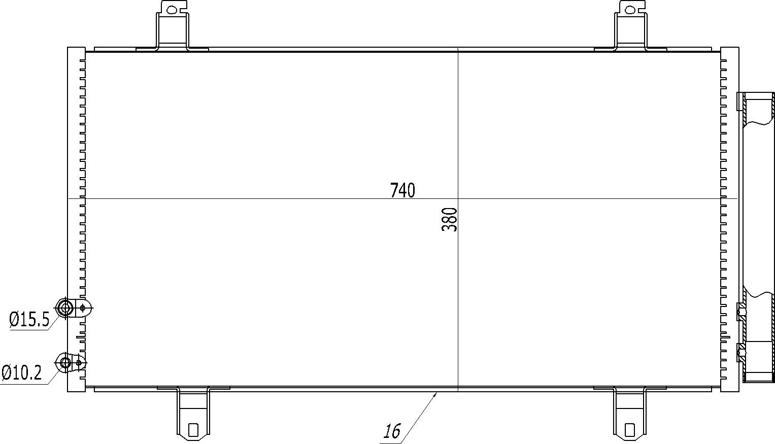 CHLODNICA DO KLIMAT. TOYOTA CAMRY 11-