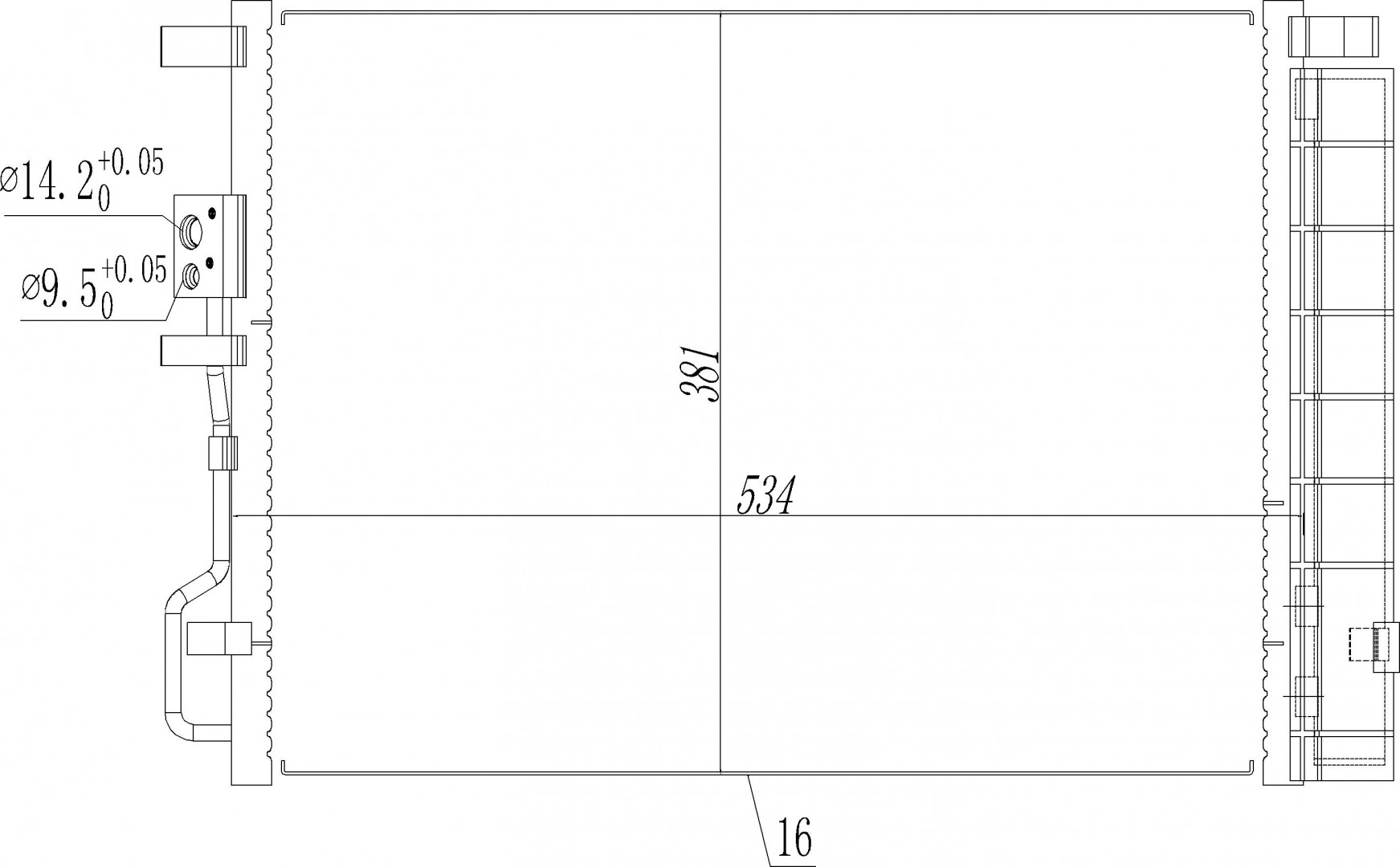 CHLODNICA DO KLIMAT.TUCSON 1.6 18-