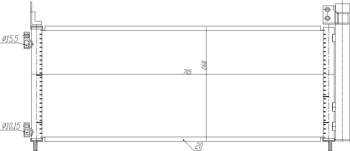 CHLODNICA DO KLIMAT.TOYOTA RAV 4 12-