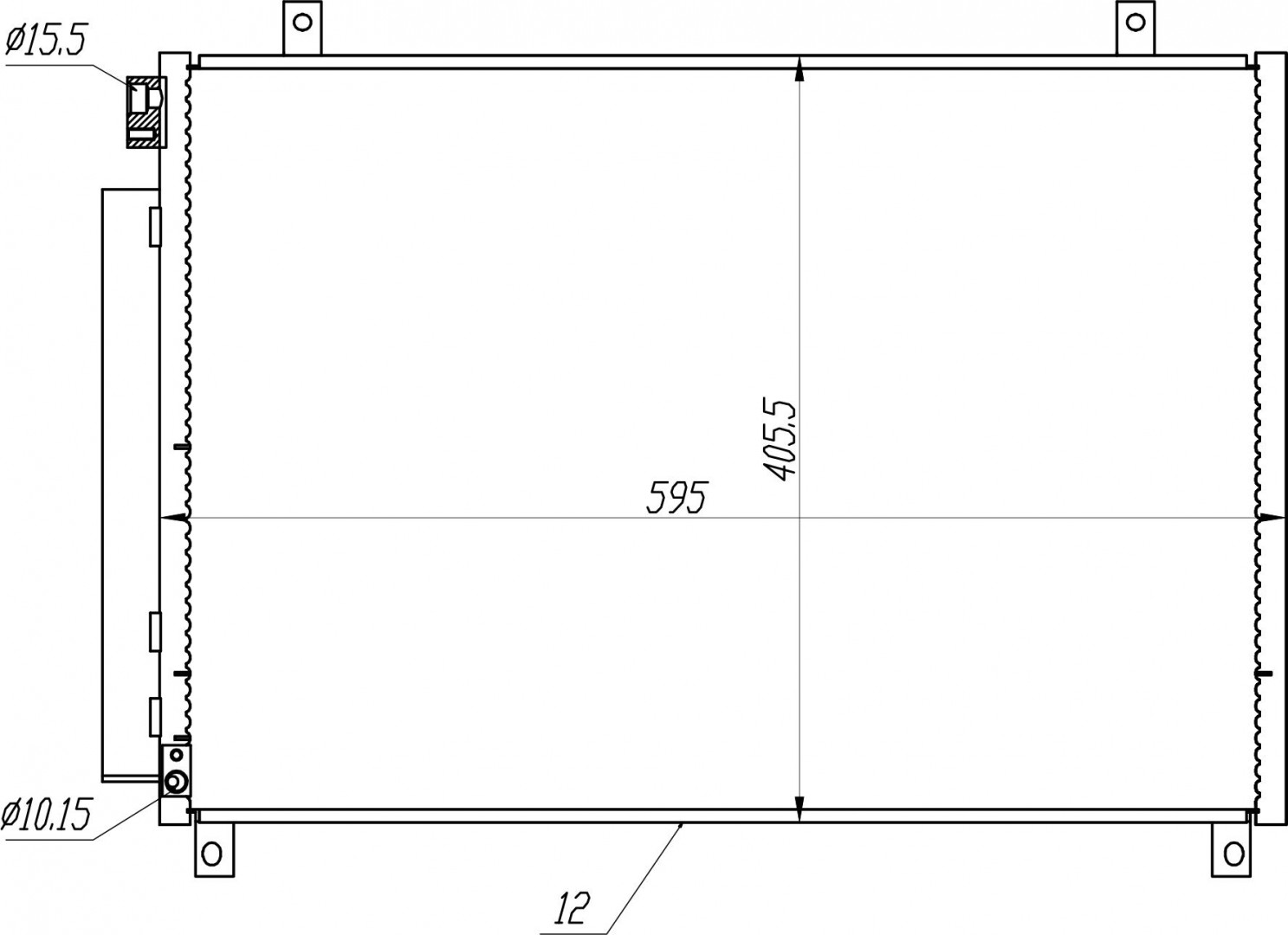 CHLODNICA DO KLIMAT.SUZUKI SWIFT V 17-