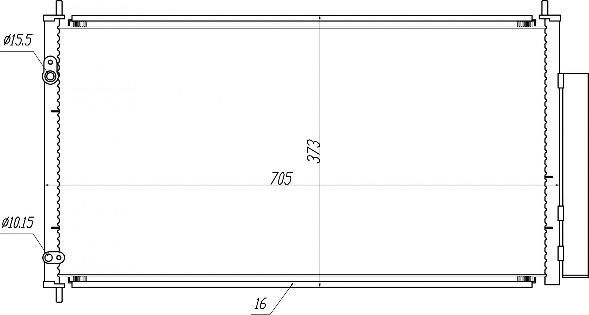 CHLODNICA DO KLIMAT. HONDA CIVIC IX 14-