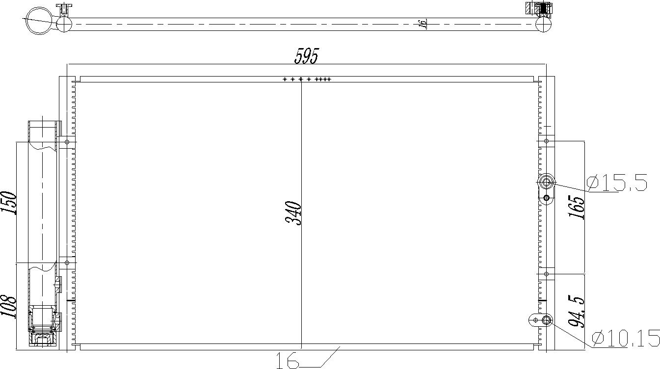 CHLODNICA DO KLIMAT.TOYOTA GT86 12-