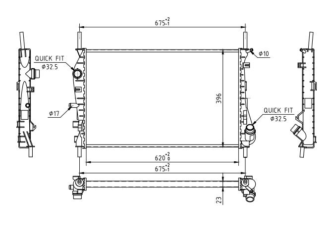 612 329_B CHLODNICA MONDEO III 2.0TDCI 00-07