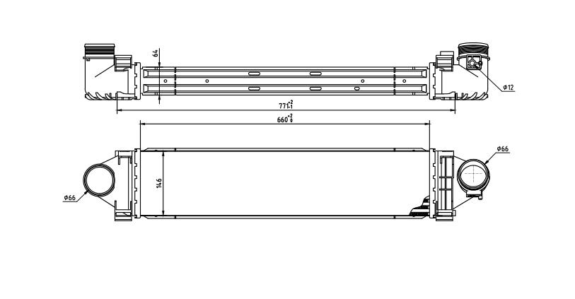 617 312_B CHLODNICA POWIETRZA VOLVO S80 06-