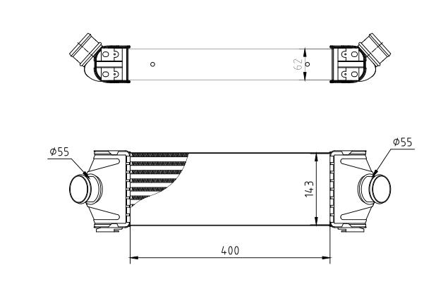 619 306_B CHLODNICA POWIETRZA TRANSIT 2.4TDCI 06-