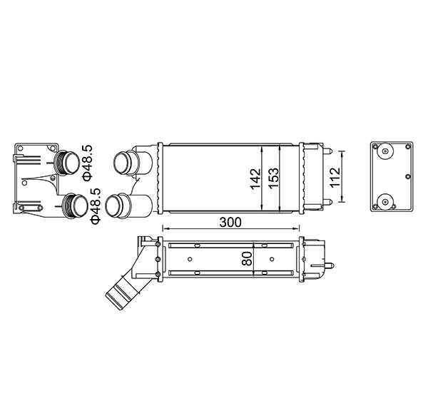 612 499_B CHLODNICA POWIETRZA BERLINGO 1.6HDI 08-