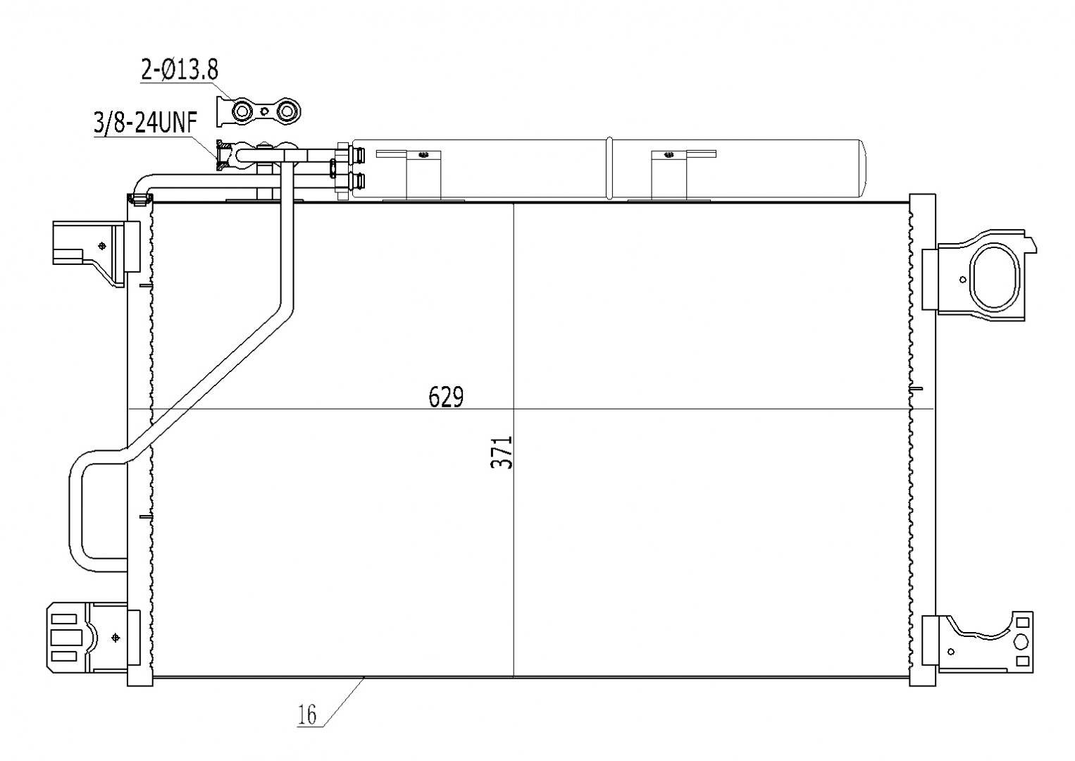 619 510_B CHLODNICA DO KLIMAT.DB C-CLASS W 203 00-