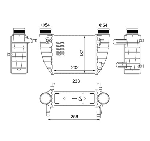 620 247_B CHLODNICA POWIETRZA AUDI A4 00-