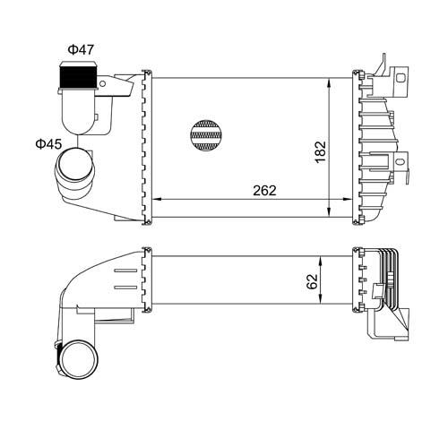 621 269_B CHLODNICA POWIETRZA ASTRA H 1.7CDTI 05-