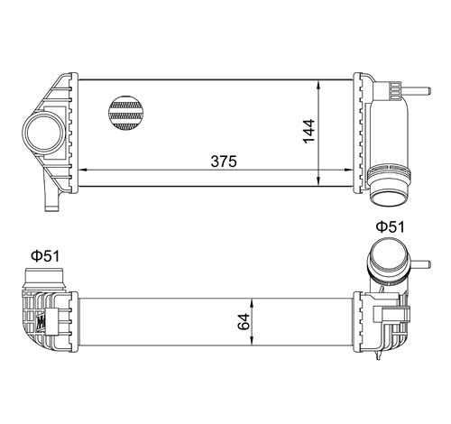 621 293_B CHLODNICA POWIETRZA KANGOO 1.5DCI 08-